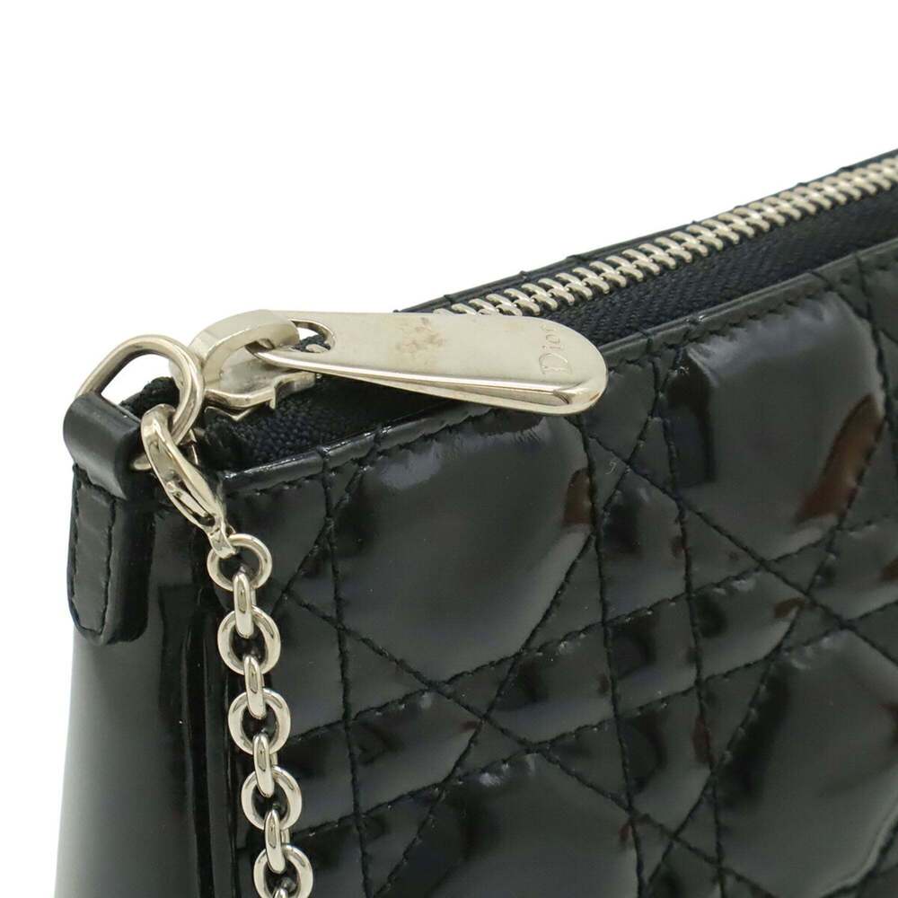 CHRISTIAN DIOR Black Leather Shoulder Bag - Picture 5 of 8